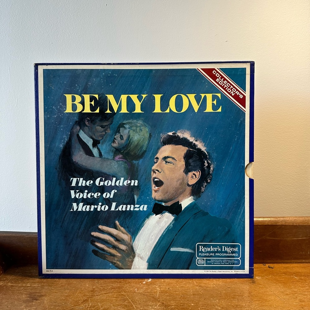 Mario Lanza - Be My Love 1968 | 6 LPs Records